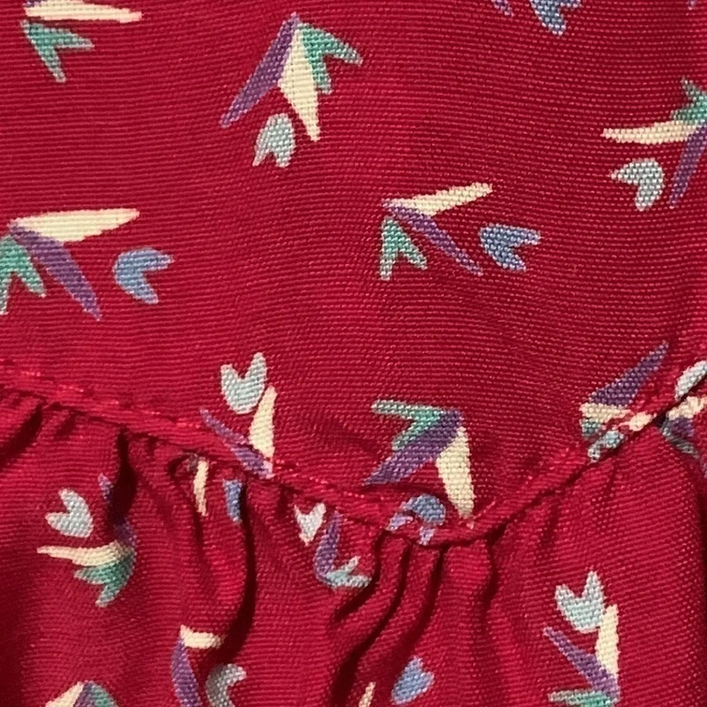 Vintage Karin Stevens by Steven Stoller pink floral dress - Picture 16 of 16